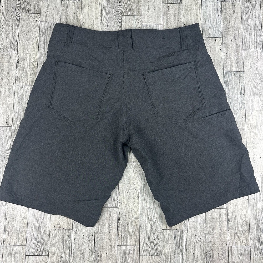 Kuhl Shorts Men's 32 Born In The Mountains Hiking Gray Drawstring Waist Outdoor